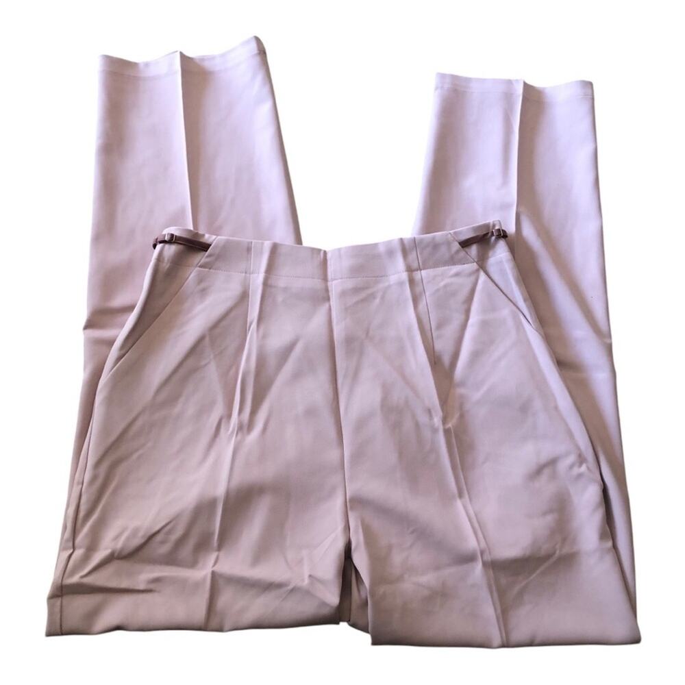 Area Stars NWT Women’s Lightweight Side Zip Pink Everly Slacks Large - Picture 5 of 15